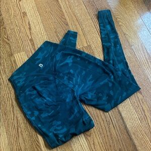 BuffBunny Blue Camouflage Leggings